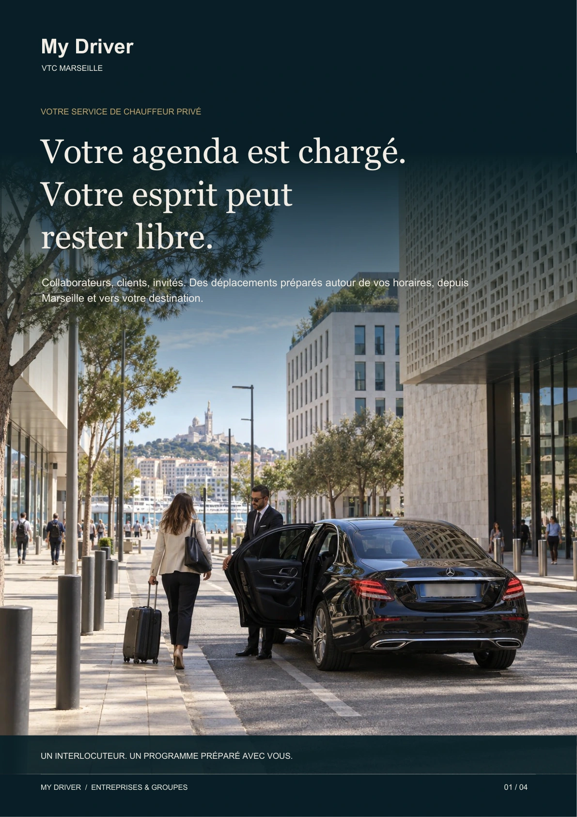 Couverture de la plaquette My Driver entreprises