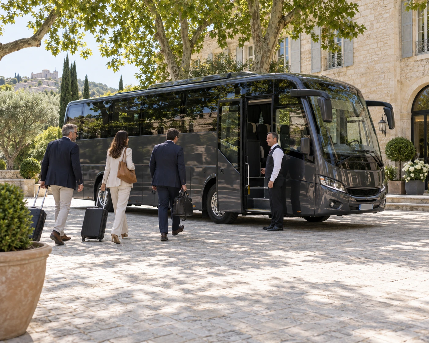 Illustration : Minibus premium — 30 passagers